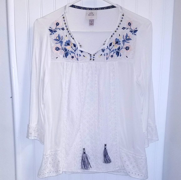 Knox Rose Tops - *⛄4 for $20*  Knox Rose boho style blouse